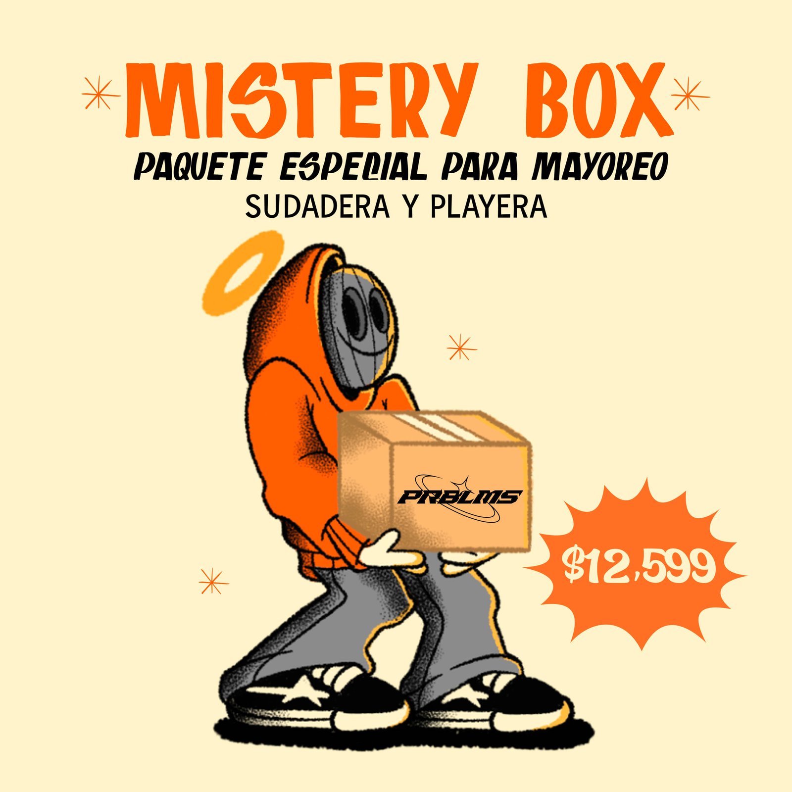 Mistery Box – Sudadera y Playera